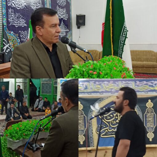 حضور مدیرکل تعاون، کار و رفاه اجتماعی استان قم در مسجد روستای حسین آباد میش مست