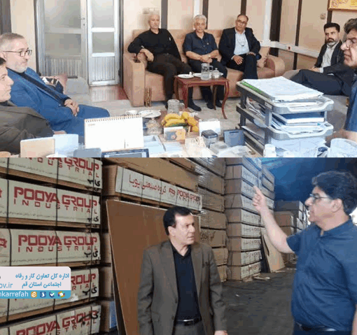 بازدید مدیرکل تعاون، کار و رفاه اجتماعی استان قم از شرکت تعاونی درودگران قم   